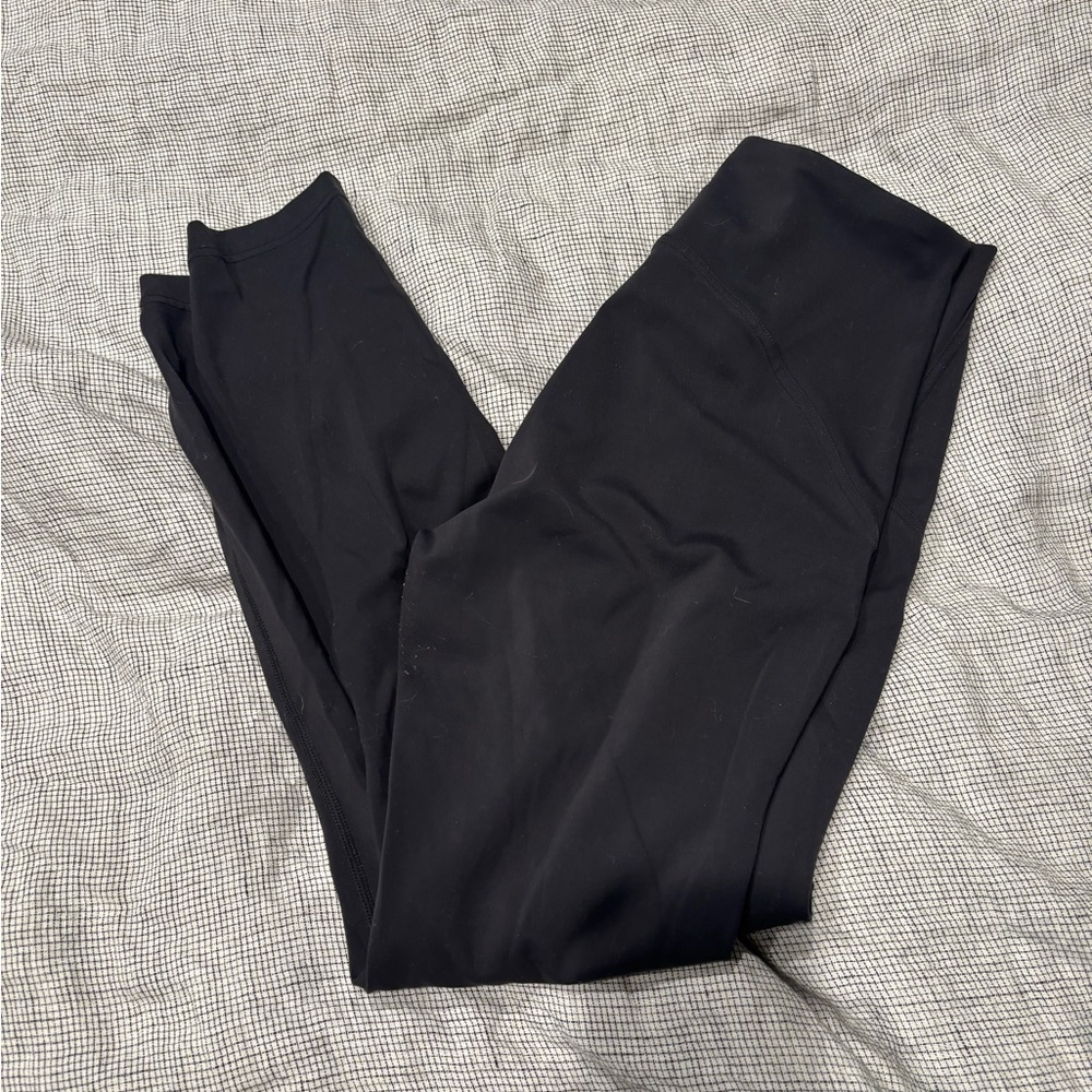 Sleek Black High-Rise lululemon Leggings